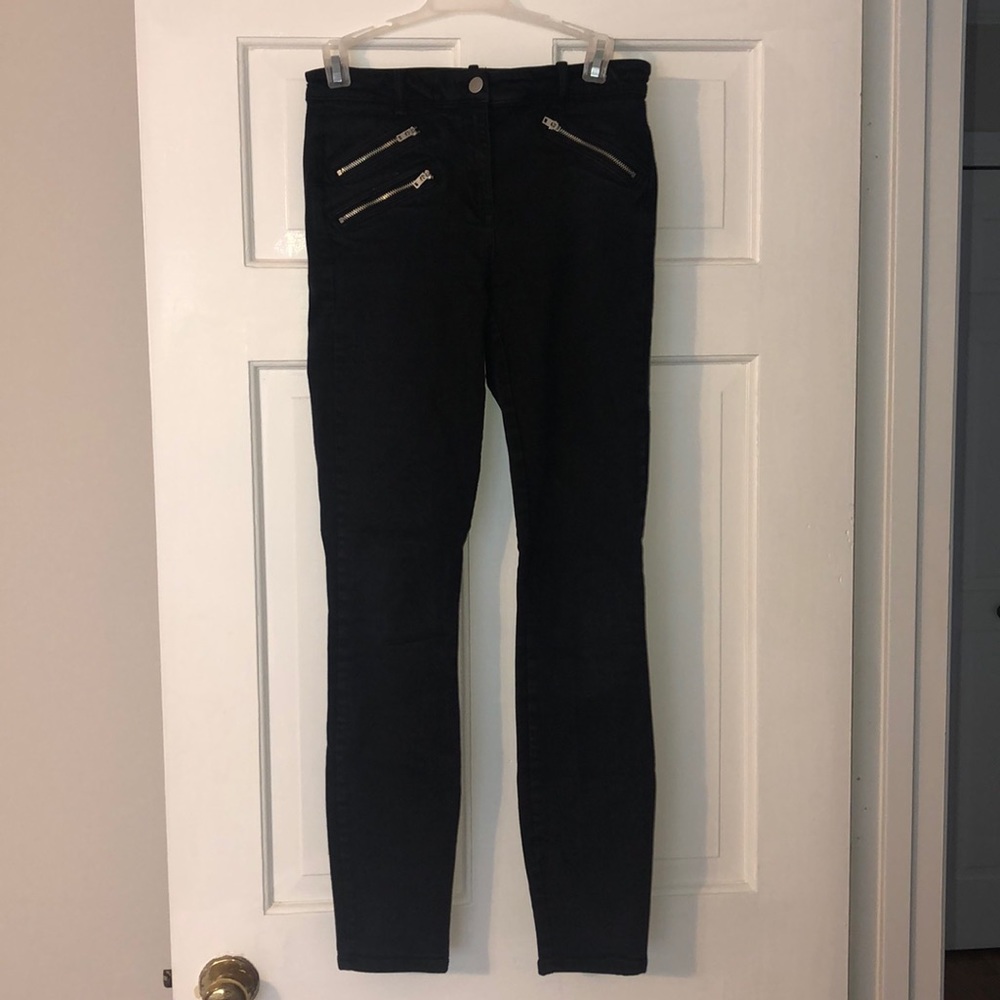 GAP black skinny jeans